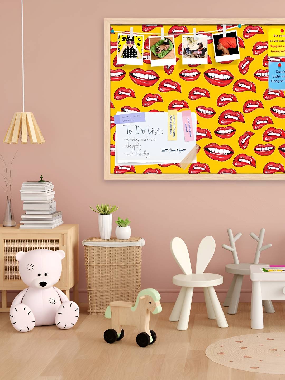 

ArtzFolio Wooden Notice Pin Board, Multi