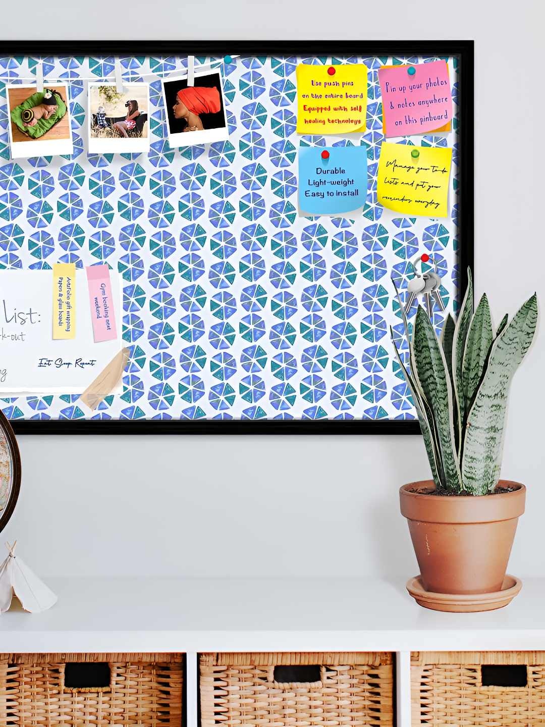 

ArtzFolio Wooden Notice Pin Board, Multi