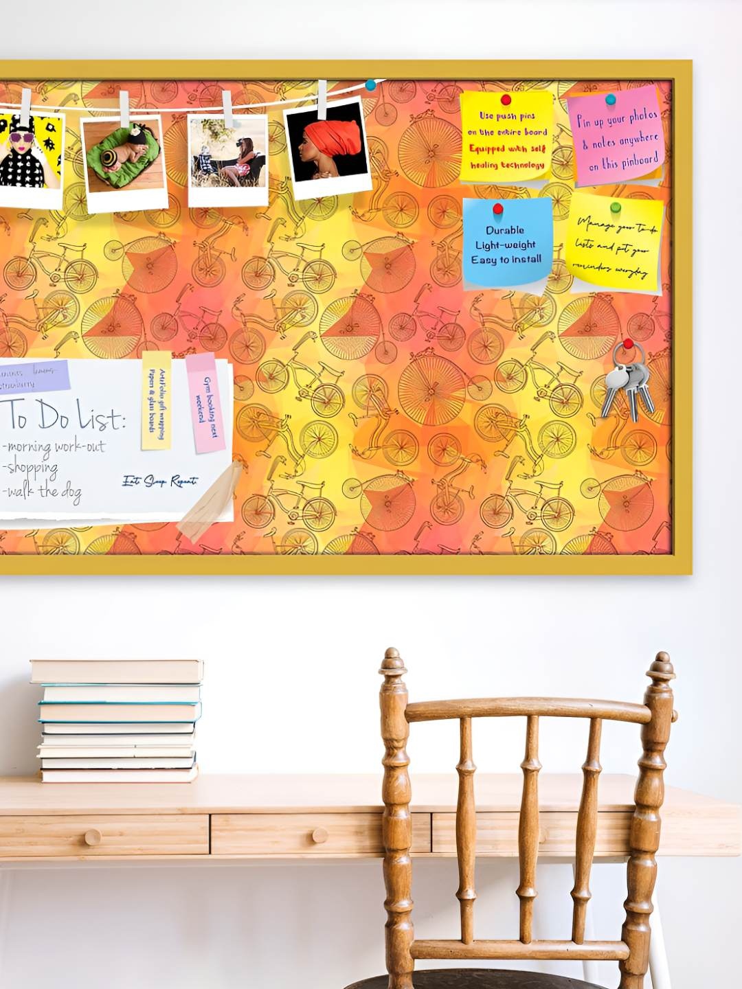 

ArtzFolio Wooden Notice Board, Multi