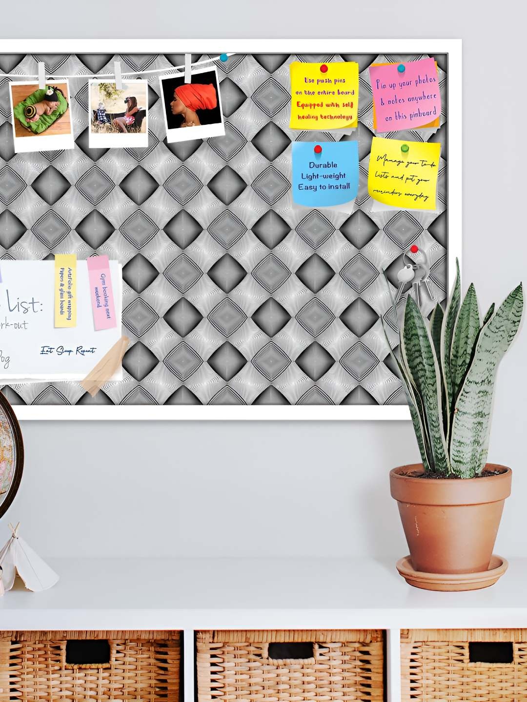 

ArtzFolio Wooden Notice Board, Multi
