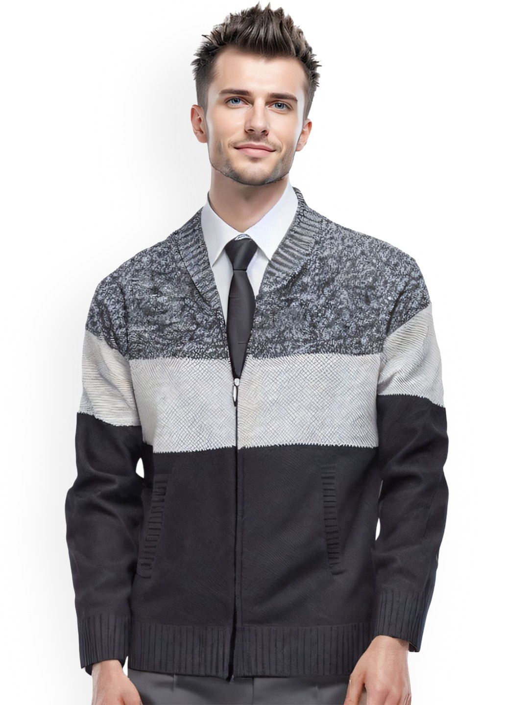 

StyleCast x Revolte Men Lightweight Quilted Jacket, Navy blue
