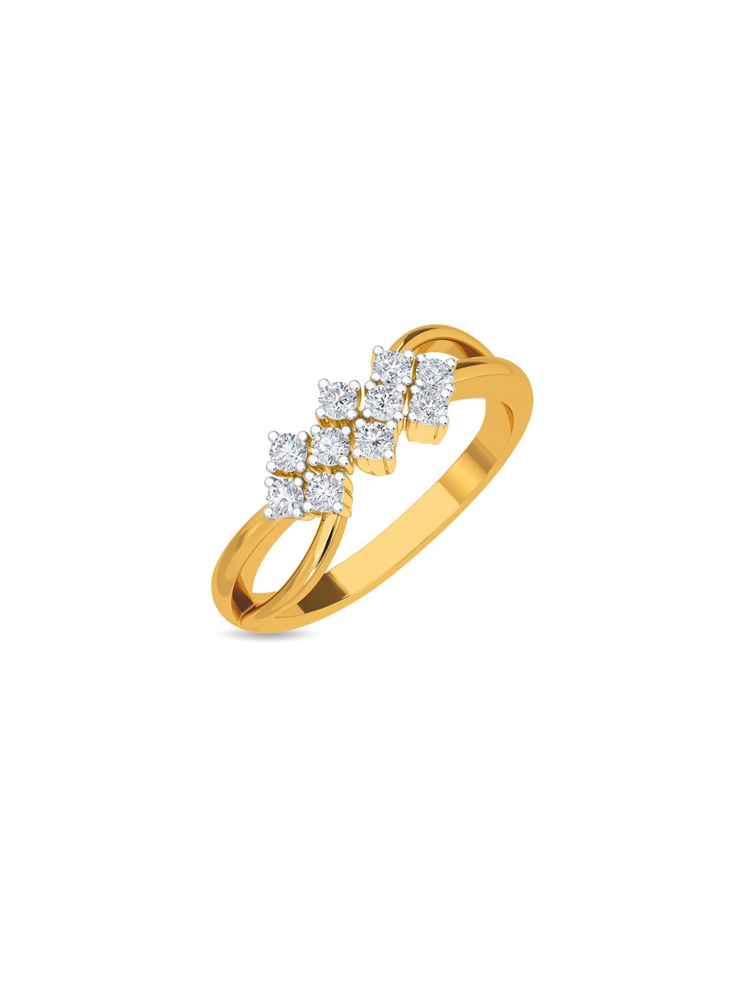 

KISNA DIAMOND AND GOLD JEWELLERY 18KT Finger Ring Diamond