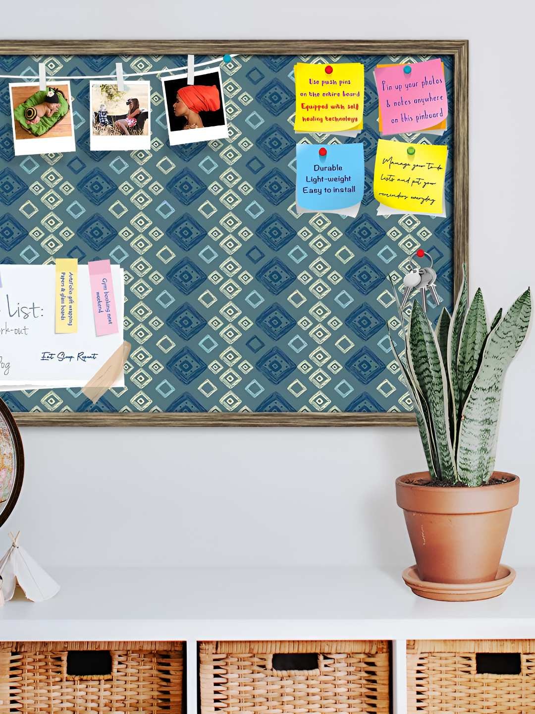 

ArtzFolio Wooden Notice Board, Multi