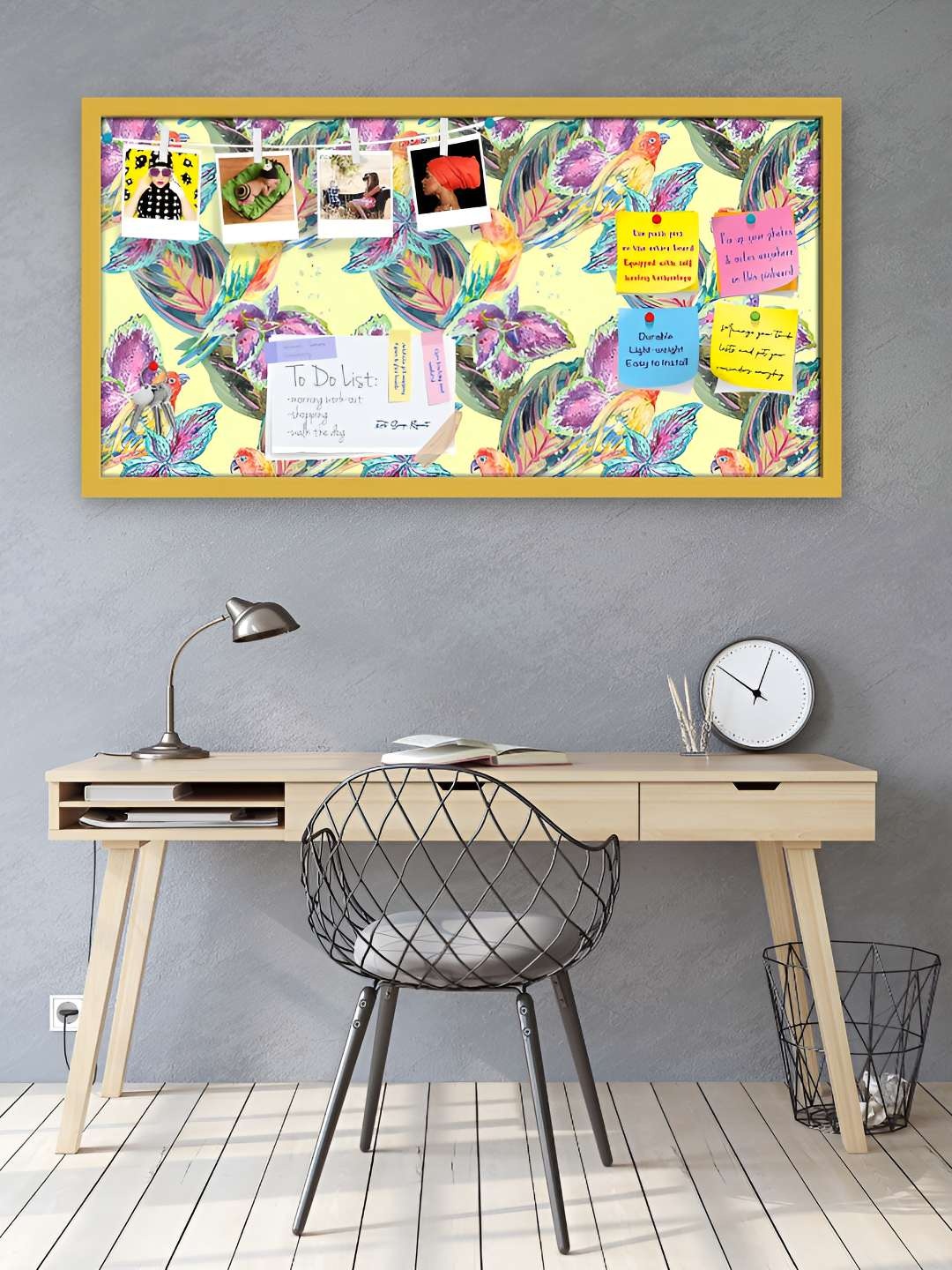 

ArtzFolio Wooden Notice Board, Multi