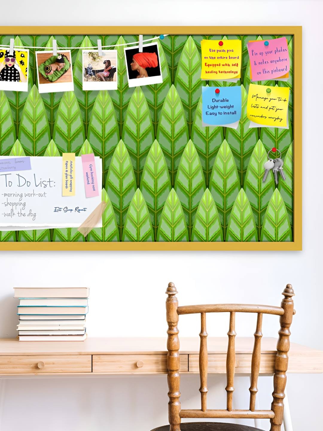

ArtzFolio Wooden Notice Pin Board, Multi