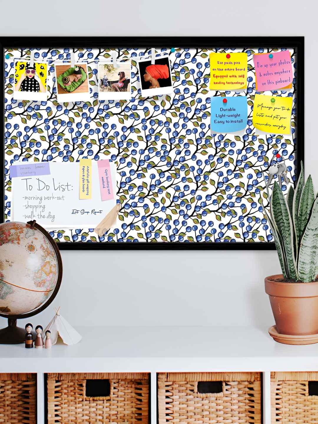 

ArtzFolio Wooden Notice Pin Board, Multi