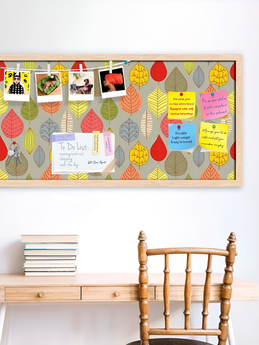 

ArtzFolio Wooden Notice Pin Board, Multi