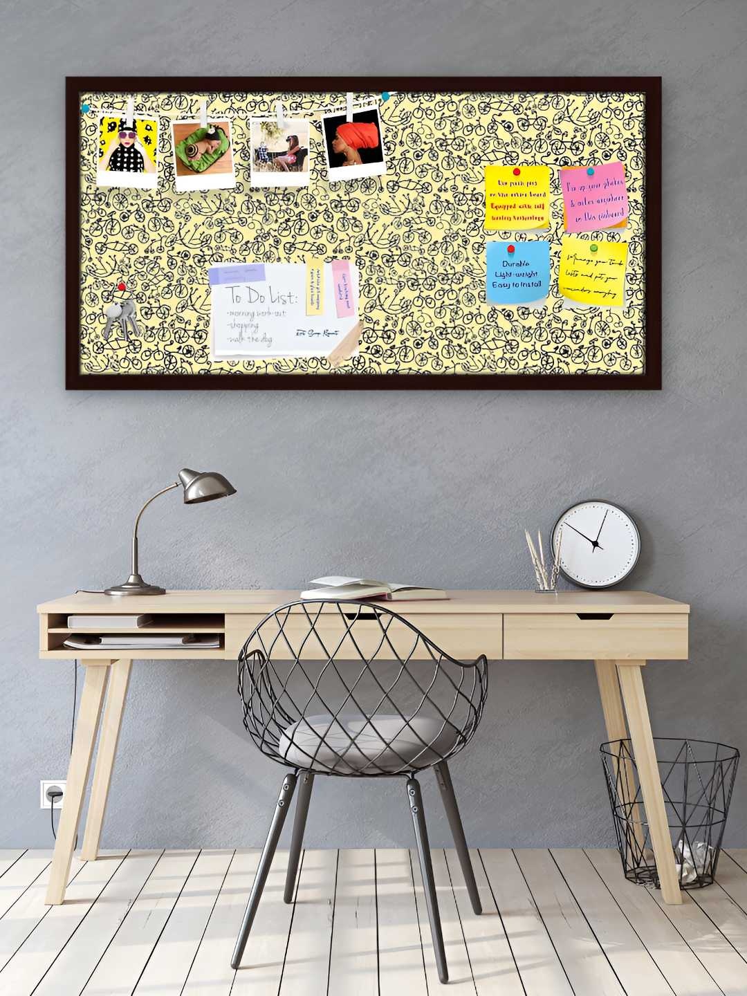 

ArtzFolio Wooden Notice Pin Board, Multi