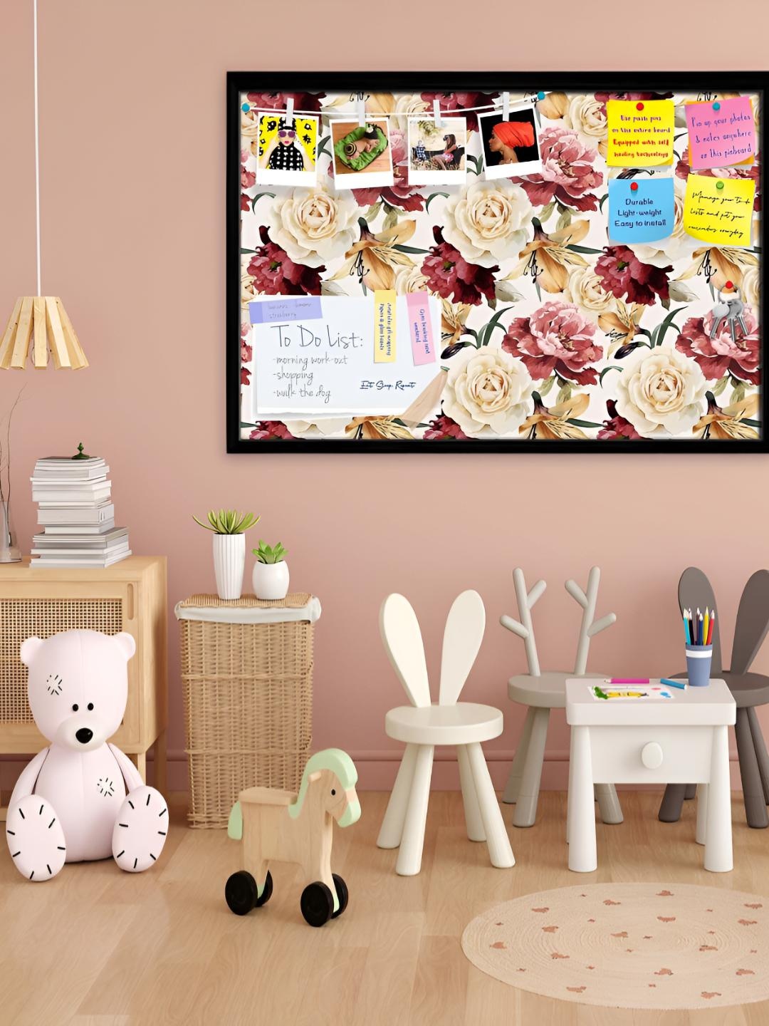 

ArtzFolio Wooden Notice Pin Board, Multi