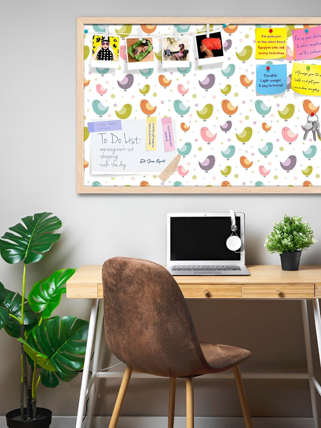

ArtzFolio Wooden Notice Pin Board, Multi