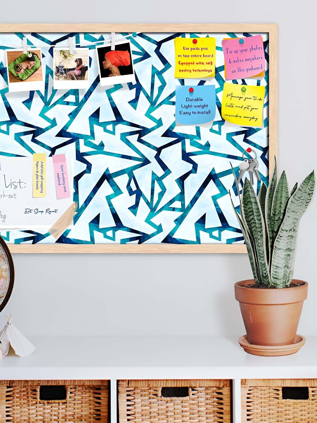 

ArtzFolio Wooden Notice Board, Multi