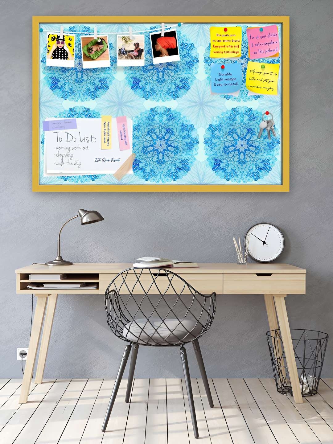 

ArtzFolio Wooden Notice Board, Multi