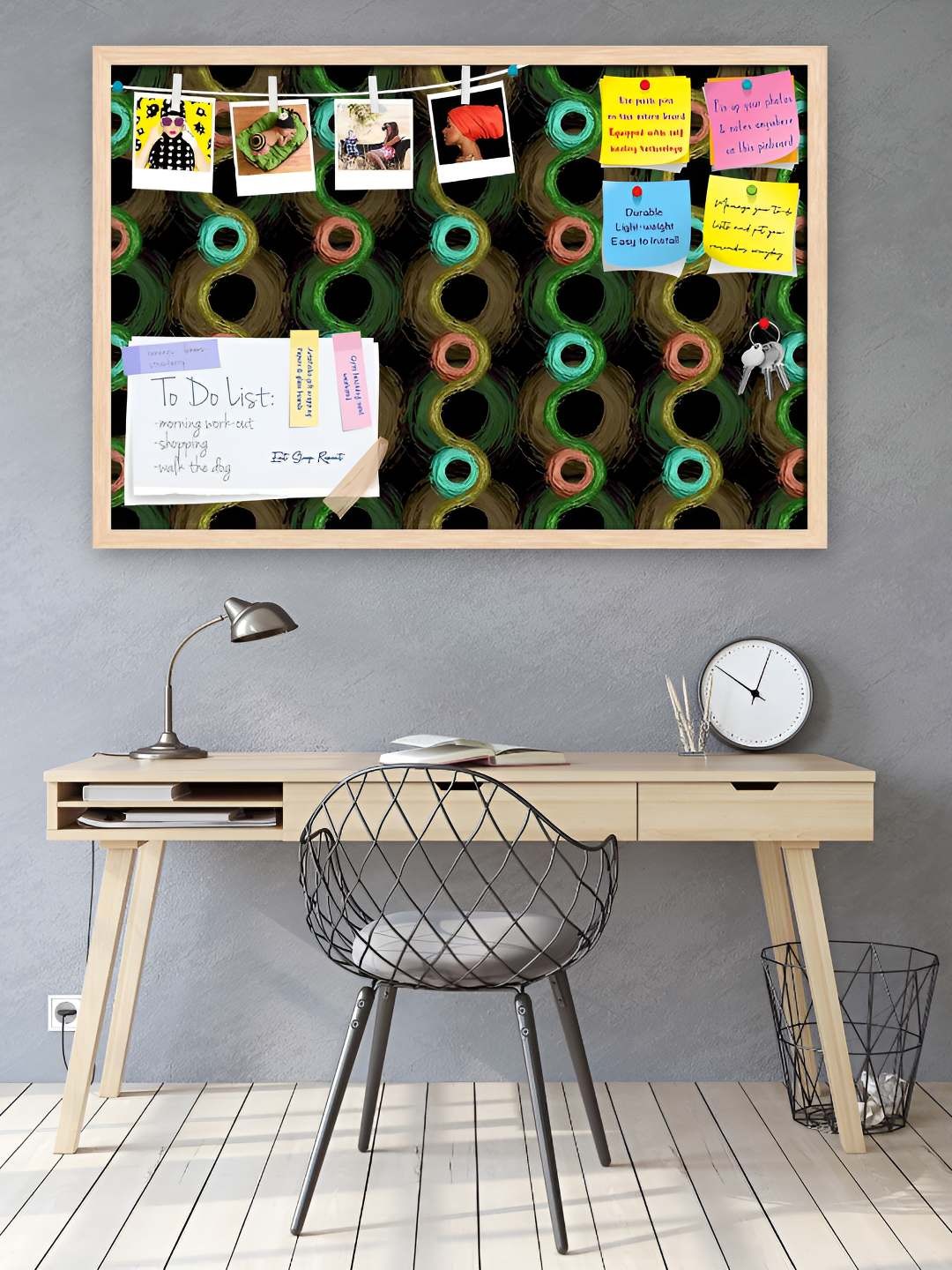 

ArtzFolio Wooden Notice Board, Multi