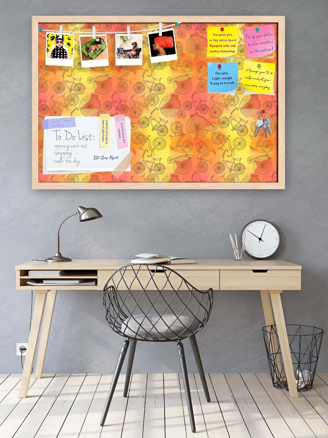 

ArtzFolio Wooden Notice Board, Multi