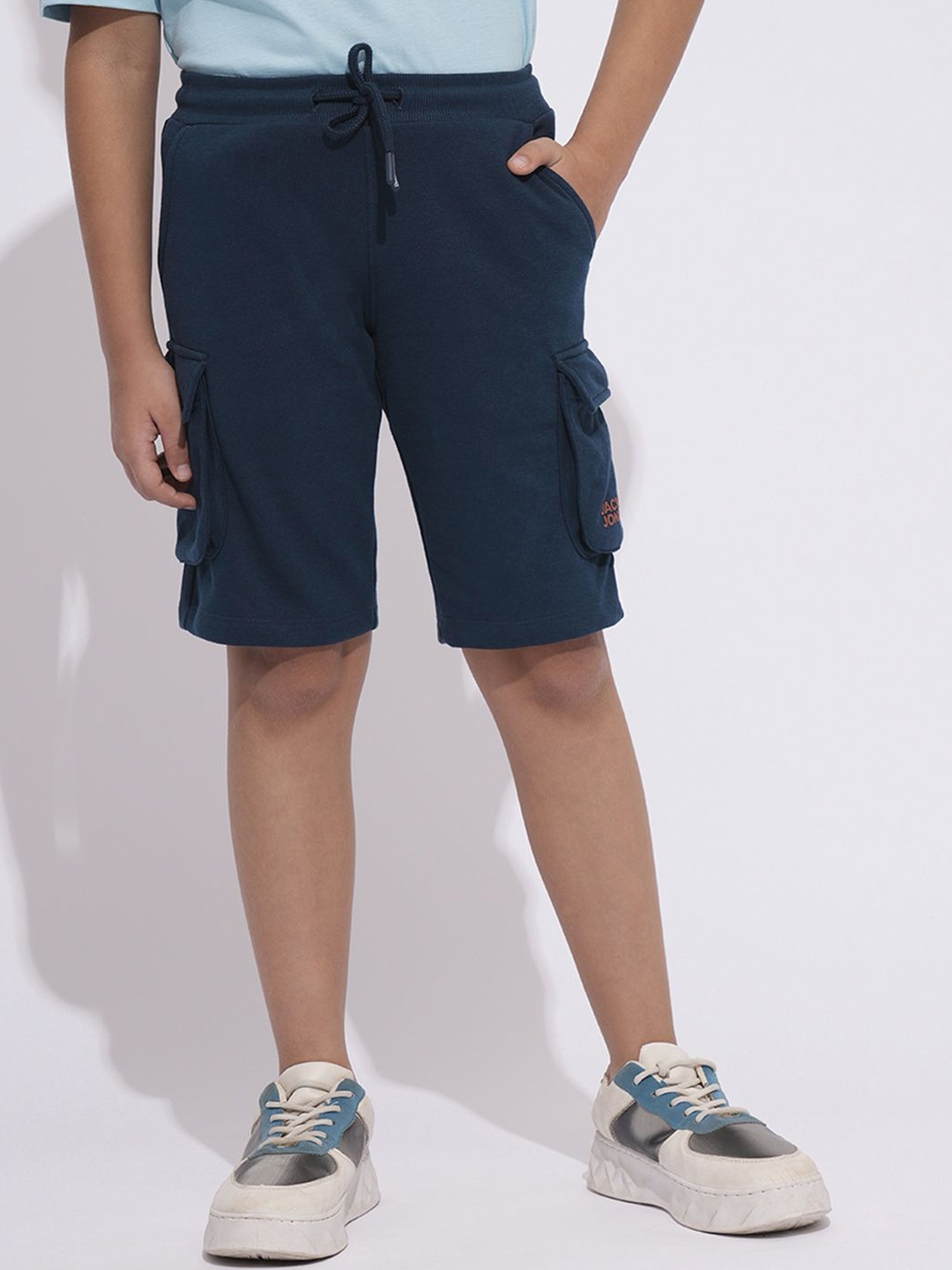 

Jack & Jones Junior Boys Cargo Shorts, Blue