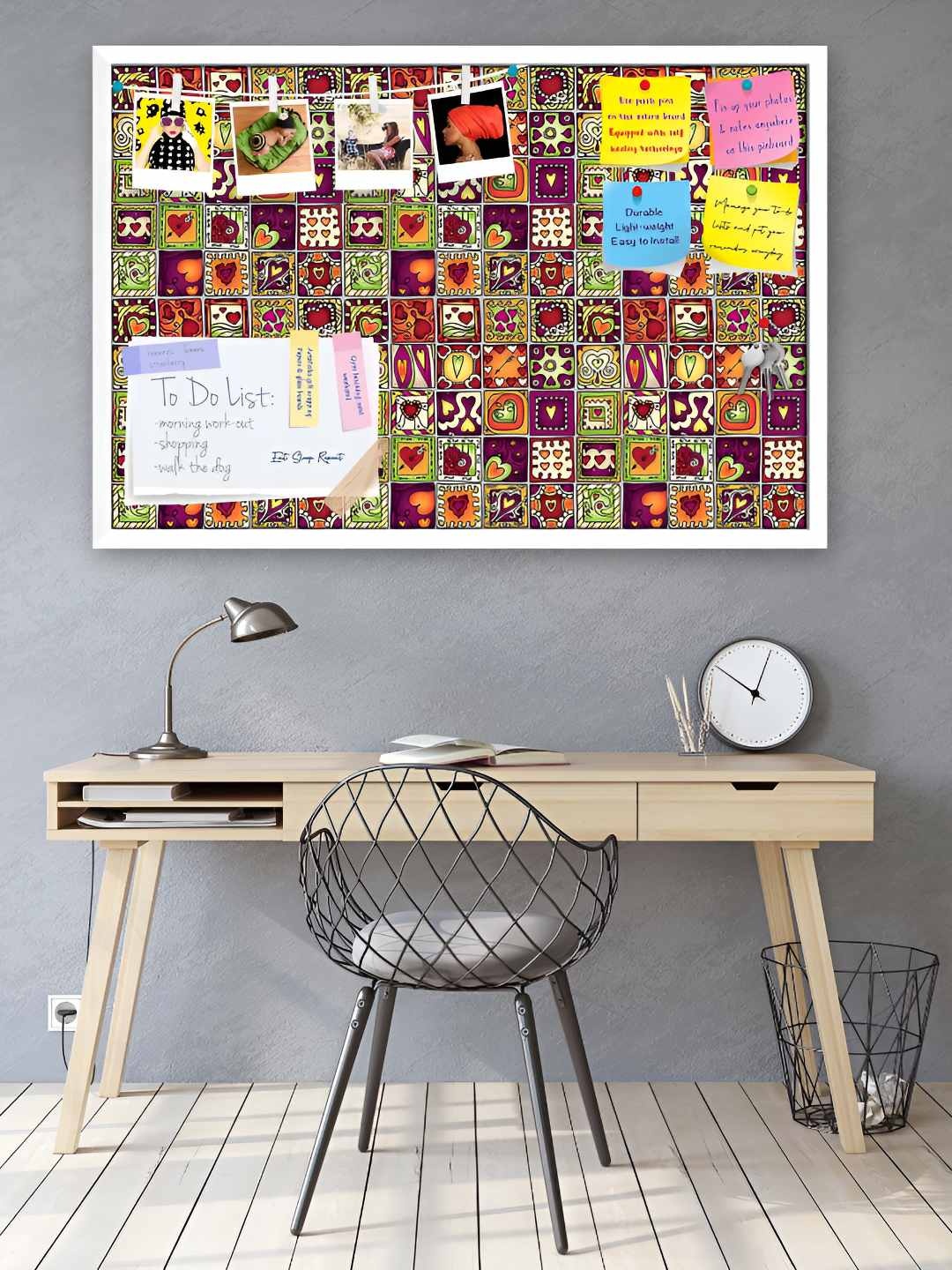 

ArtzFolio Wooden Notice Board, Multi
