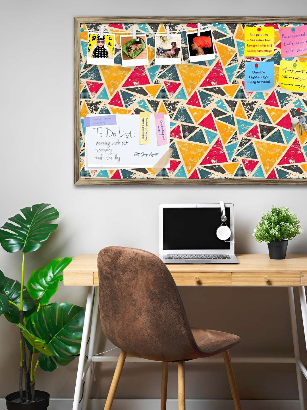 

ArtzFolio Wooden Notice Pin Board, Multi