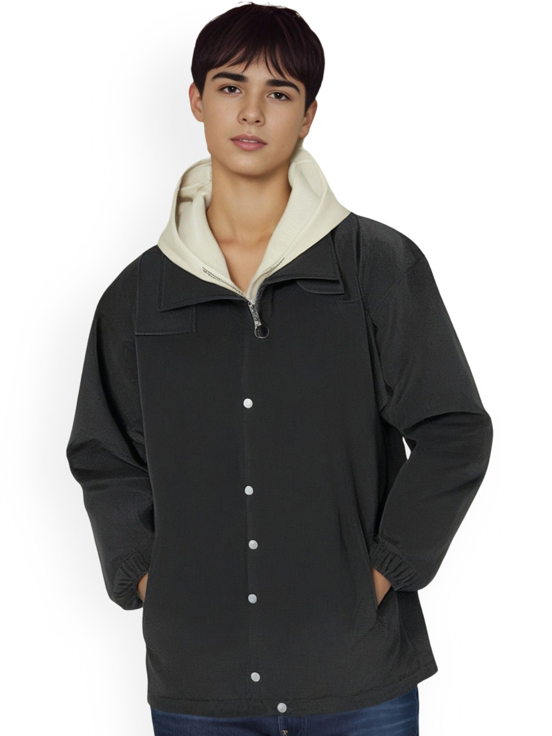 

StyleCast x Revolte Lightweight Tailored Jacket, Black