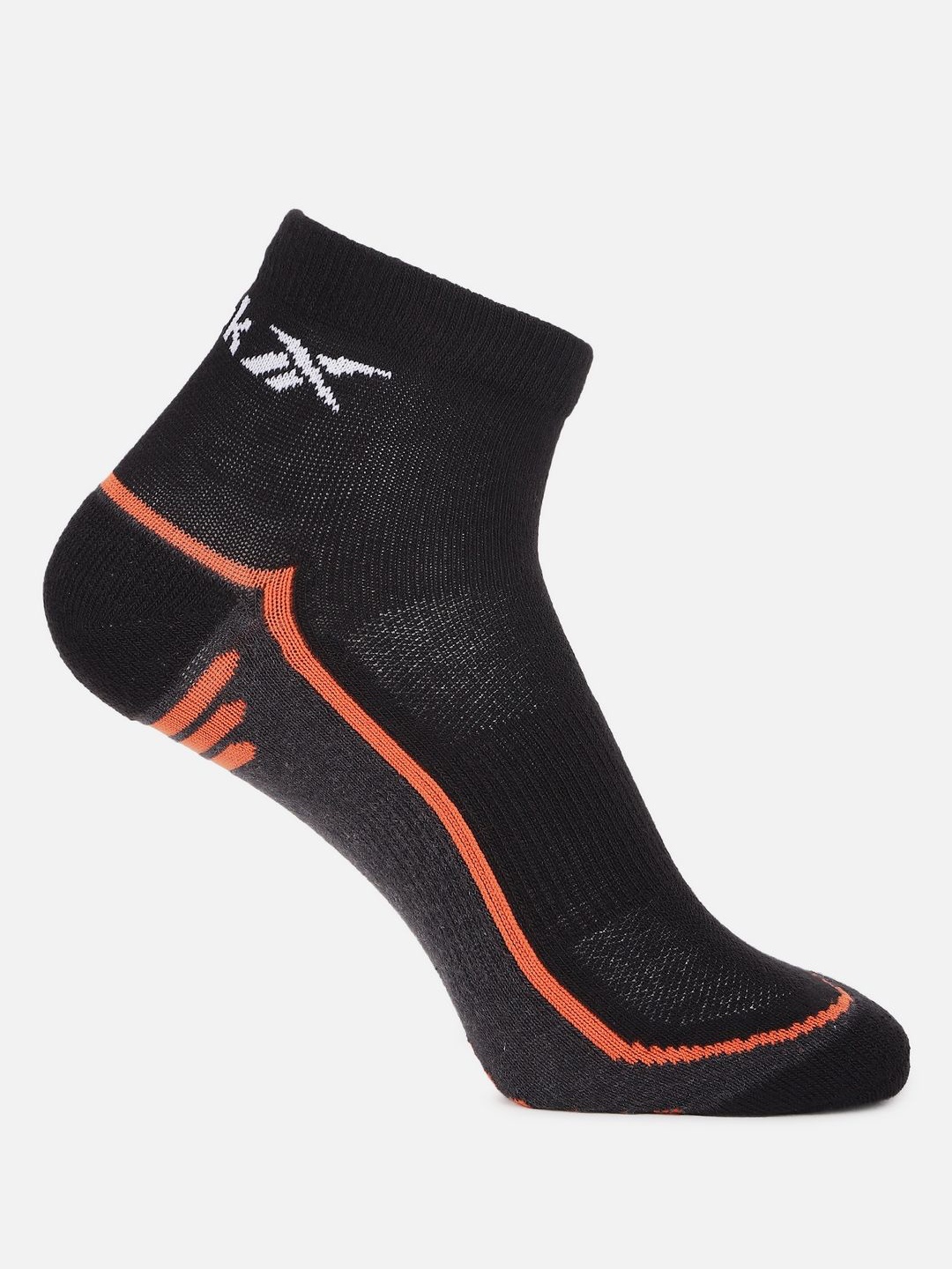 

Reebok Men Cotton Ankle-Length Socks, Black