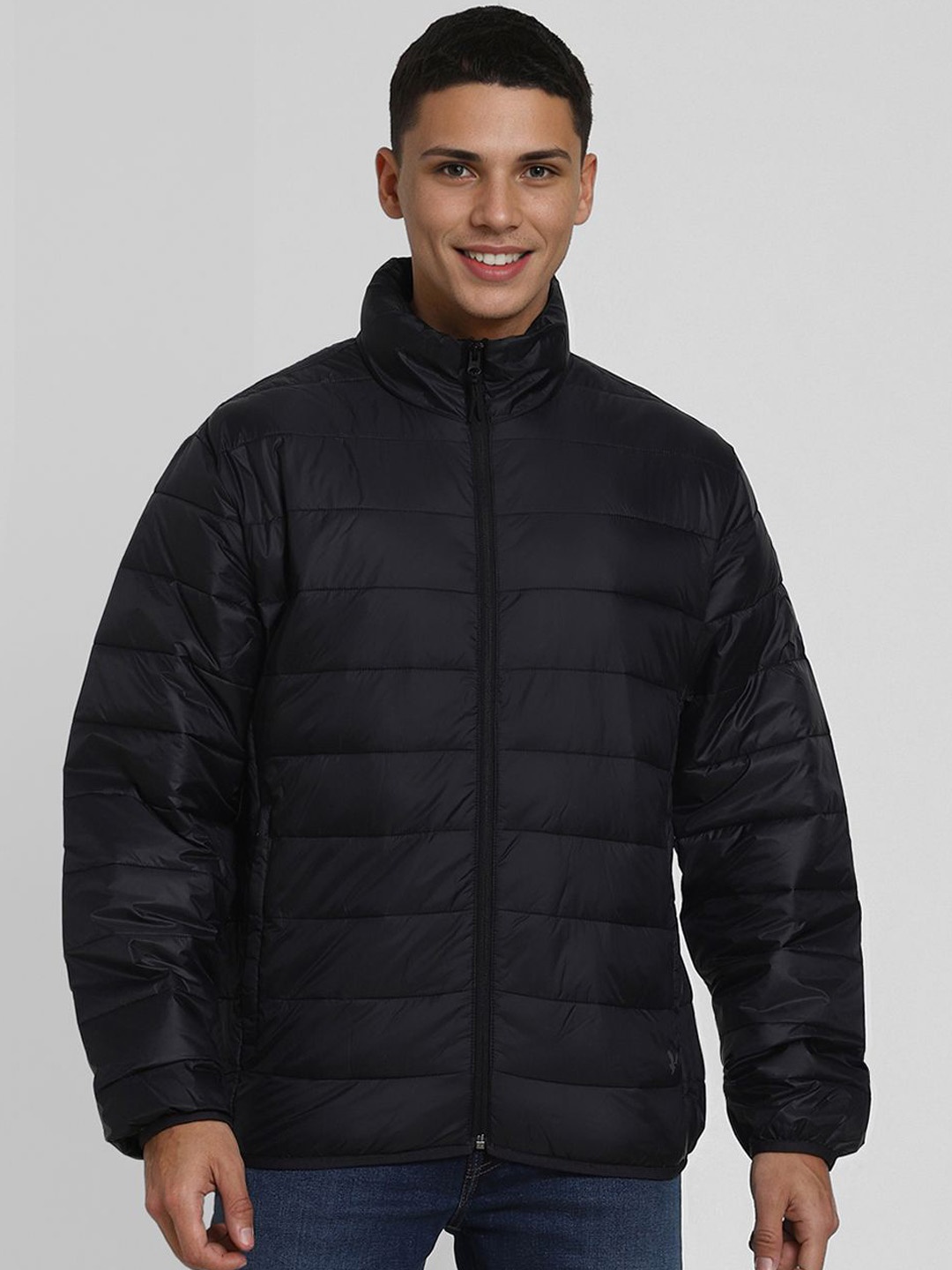 

AMERICAN EAGLE OUTFITTERS Men Puffer Jacket, Black
