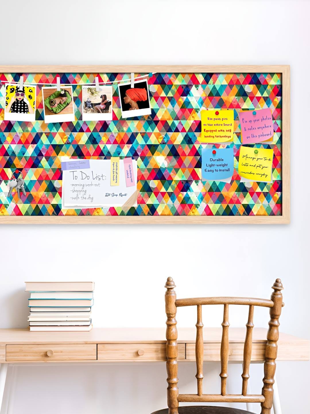 

ArtzFolio Wooden Notice Pin Board, Multi