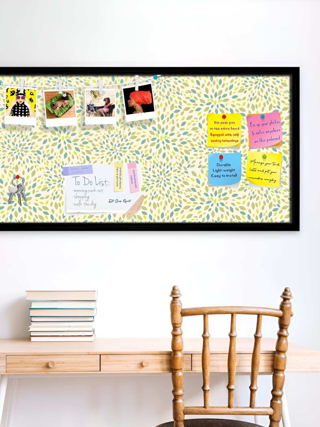 

ArtzFolio Wooden Notice Pin Board, Multi