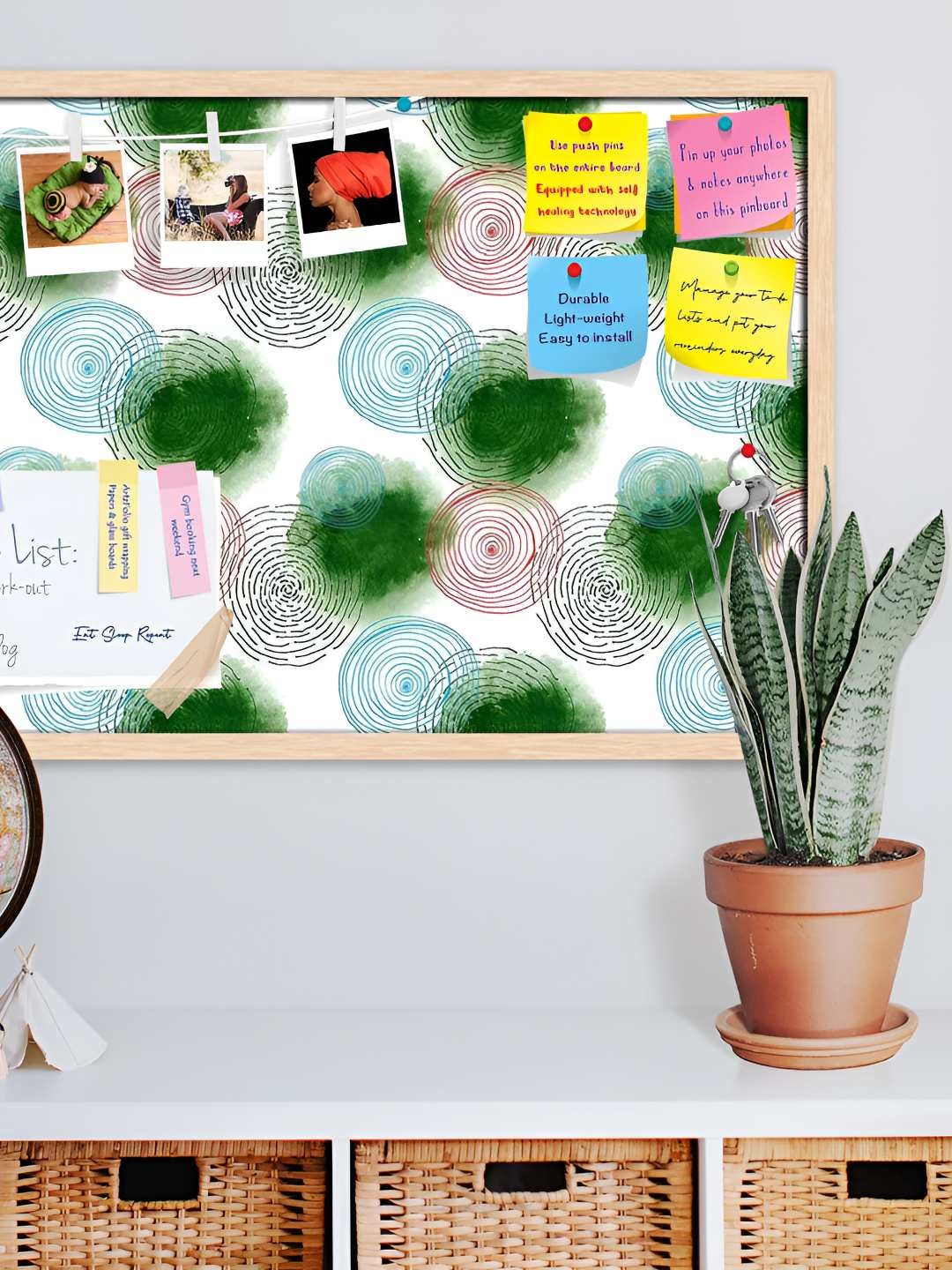 

ArtzFolio Wooden Notice Board, Multi