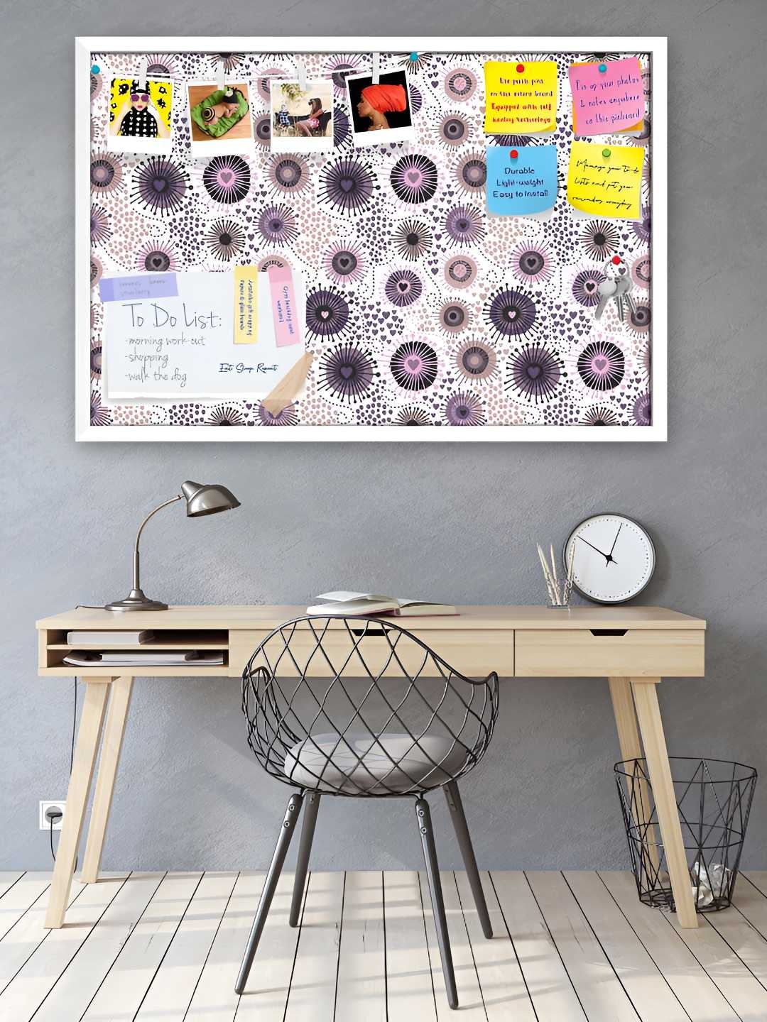 

ArtzFolio Wooden Notice Pin Board, Multi