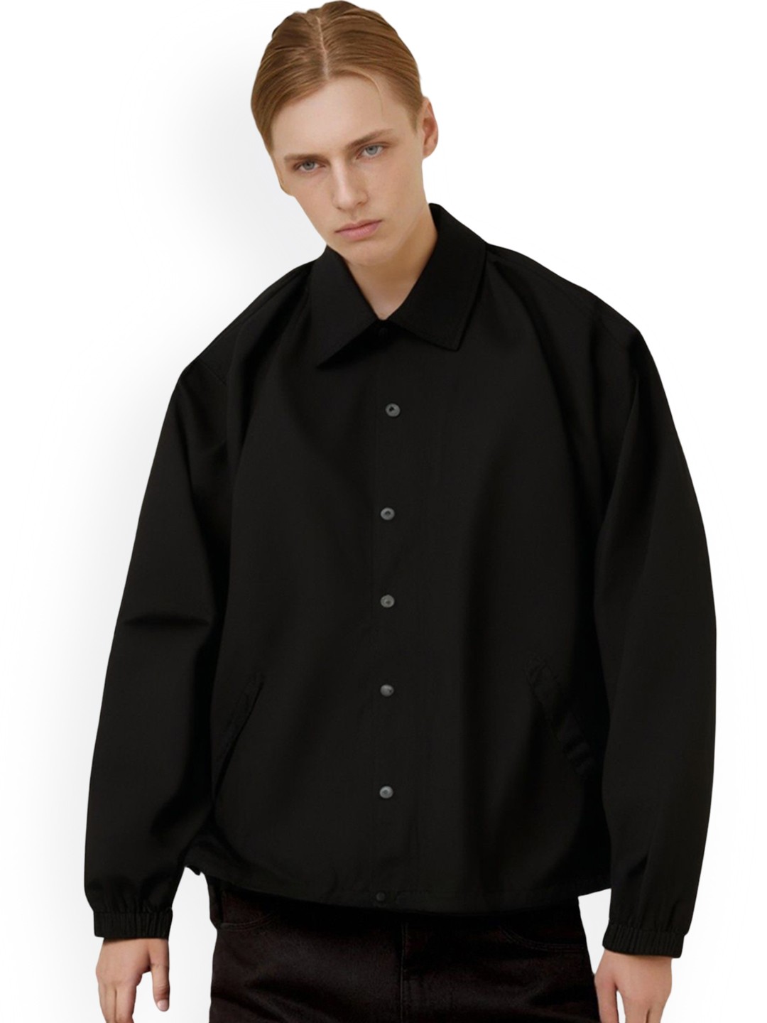 

StyleCast x Revolte Men Quilted Jacket, Black