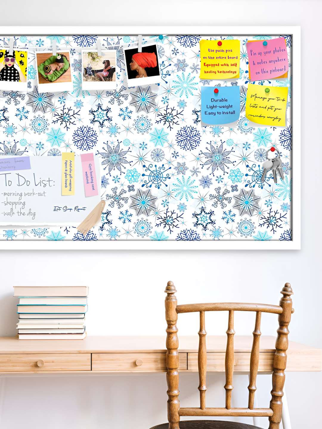 

ArtzFolio Wooden Notice Pin Board, Multi