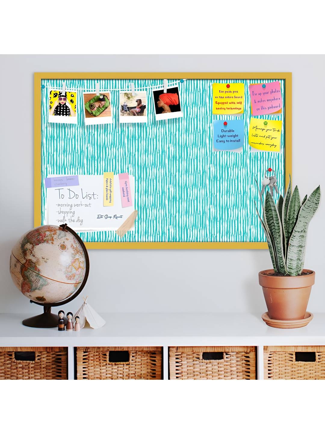 

ArtzFolio Wooden Notice Board, Multi