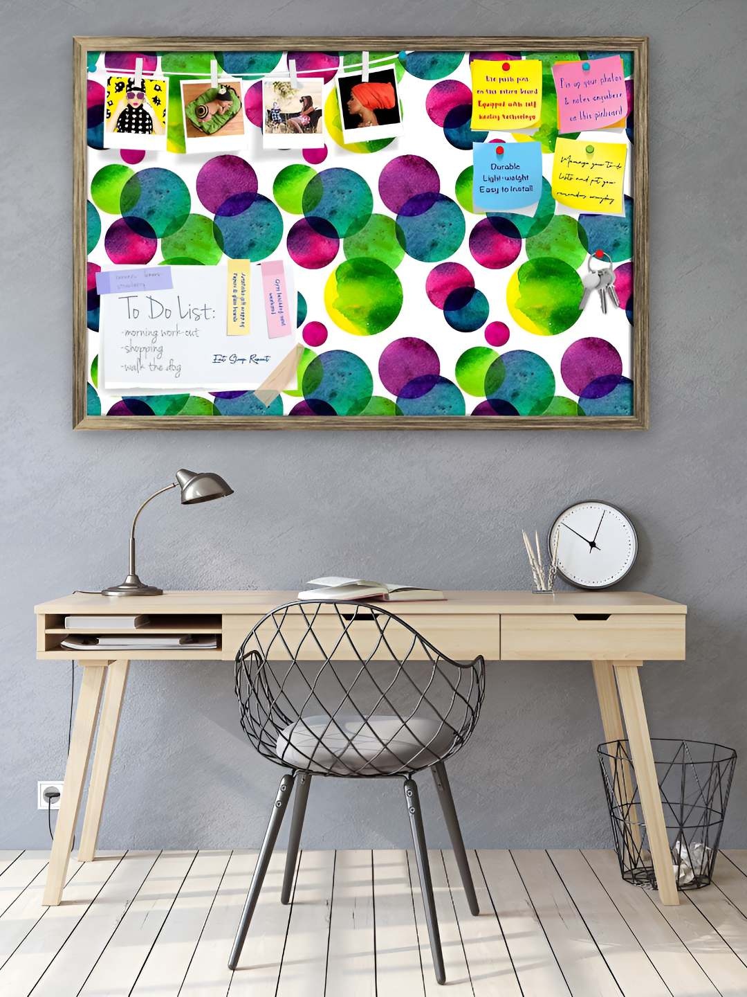 

ArtzFolio Wooden Notice Board, Multi