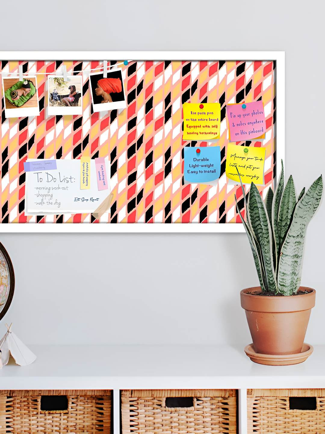 

ArtzFolio Wooden Notice Pin Board, Multi