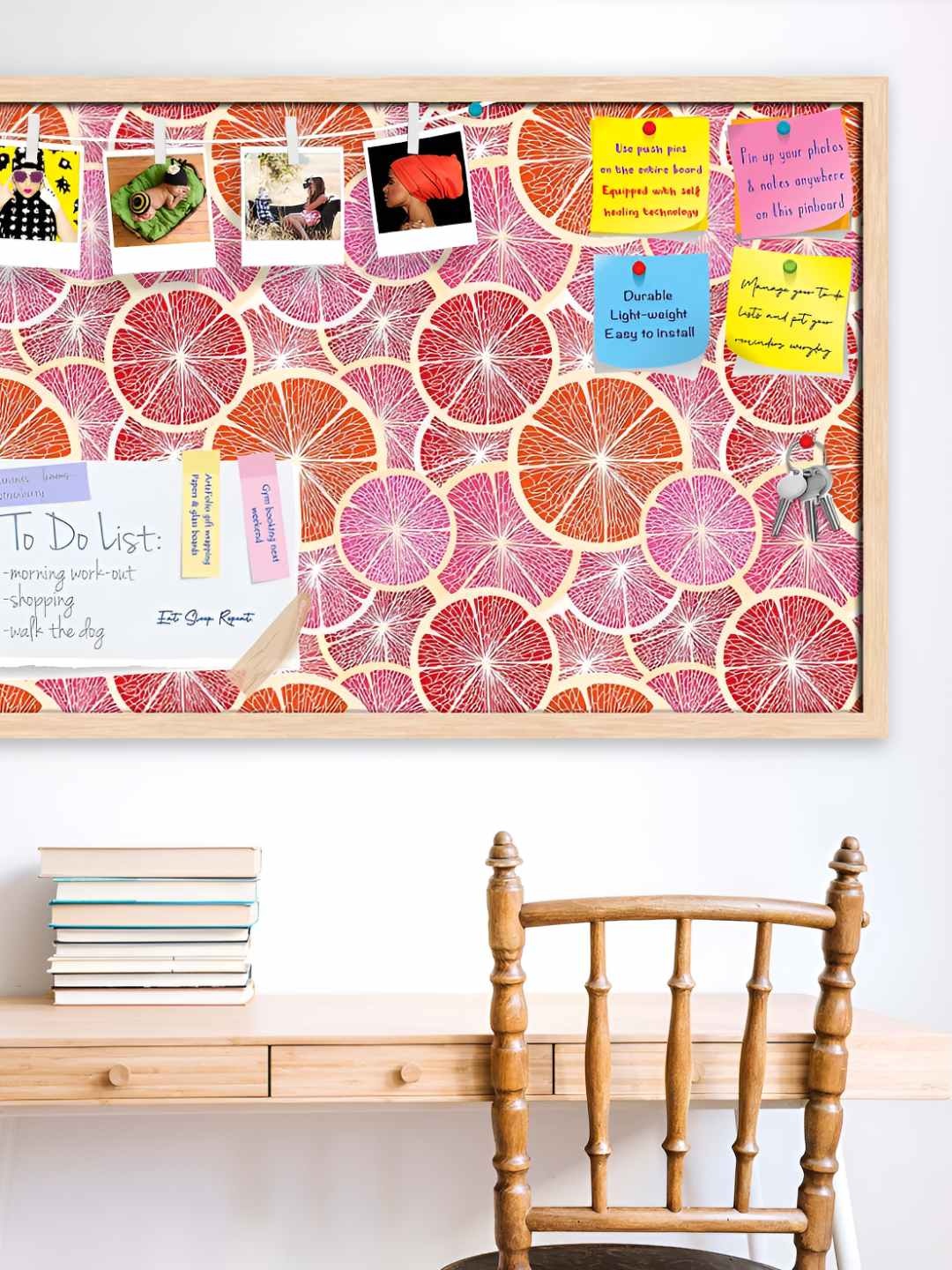 

ArtzFolio Wooden Notice Pin Board, Multi