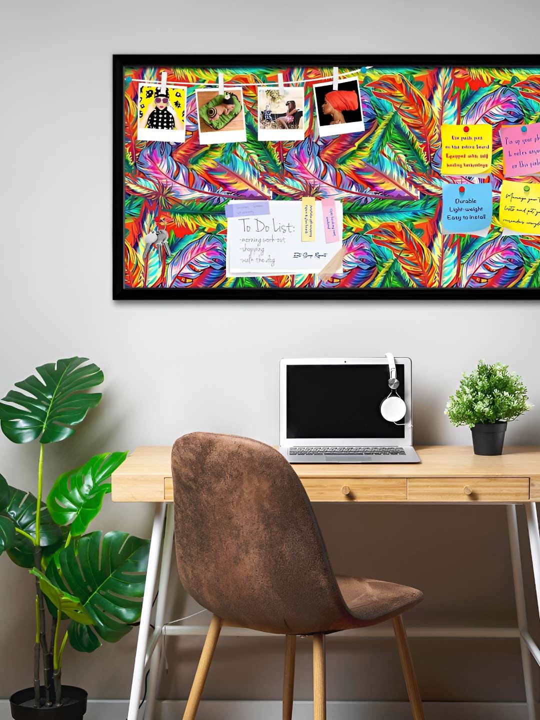 

ArtzFolio Wooden Notice Pin Board, Multi