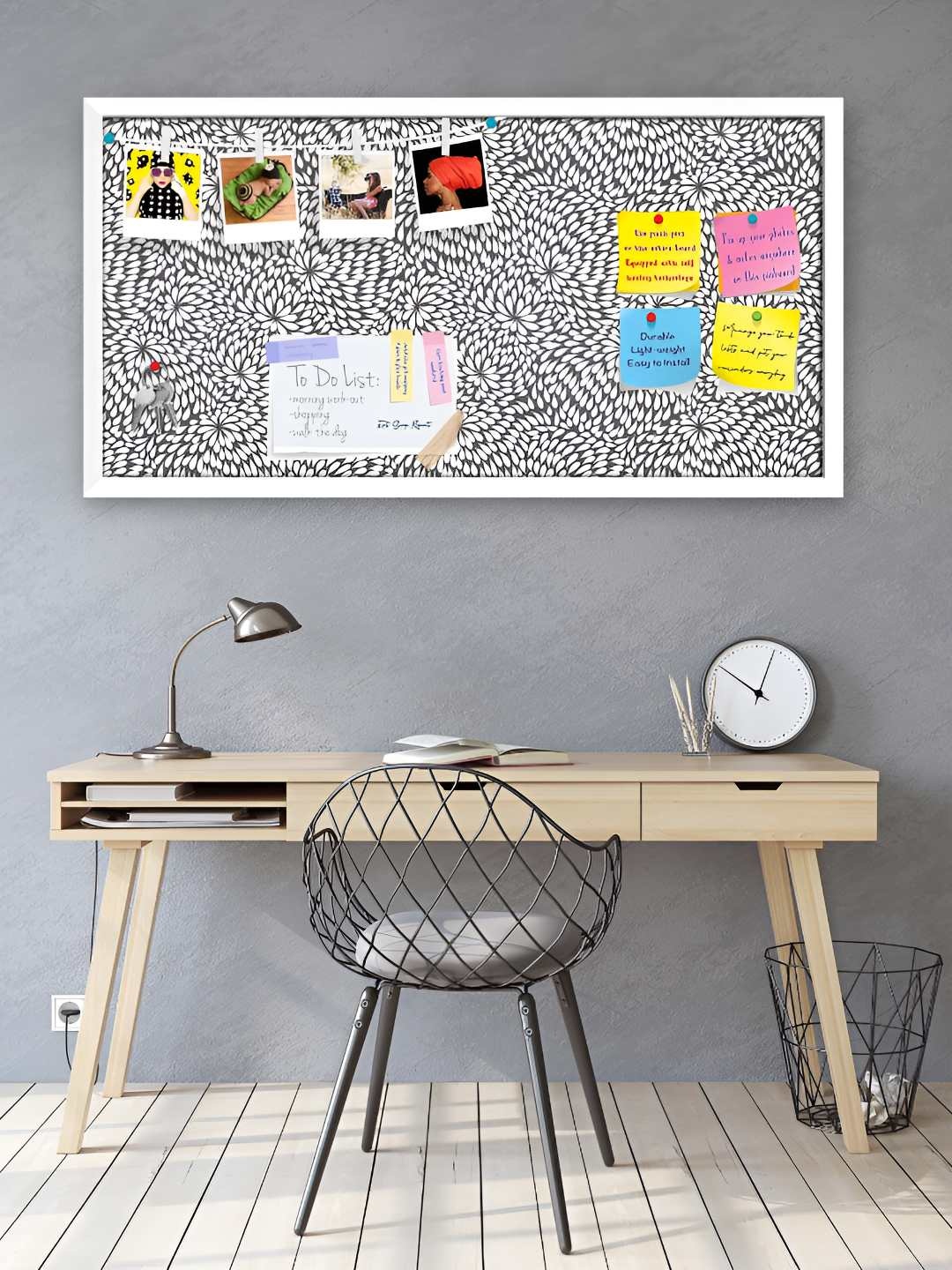 

ArtzFolio Wooden Notice Pin Board, Multi