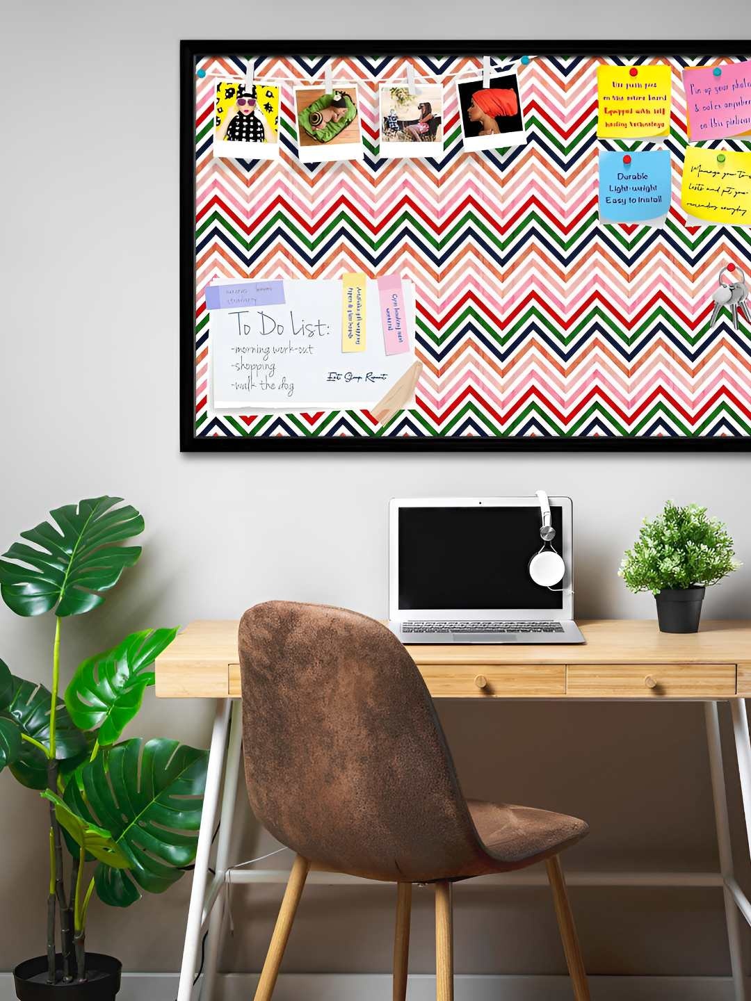 

ArtzFolio Wooden Notice Pin Board, Multi