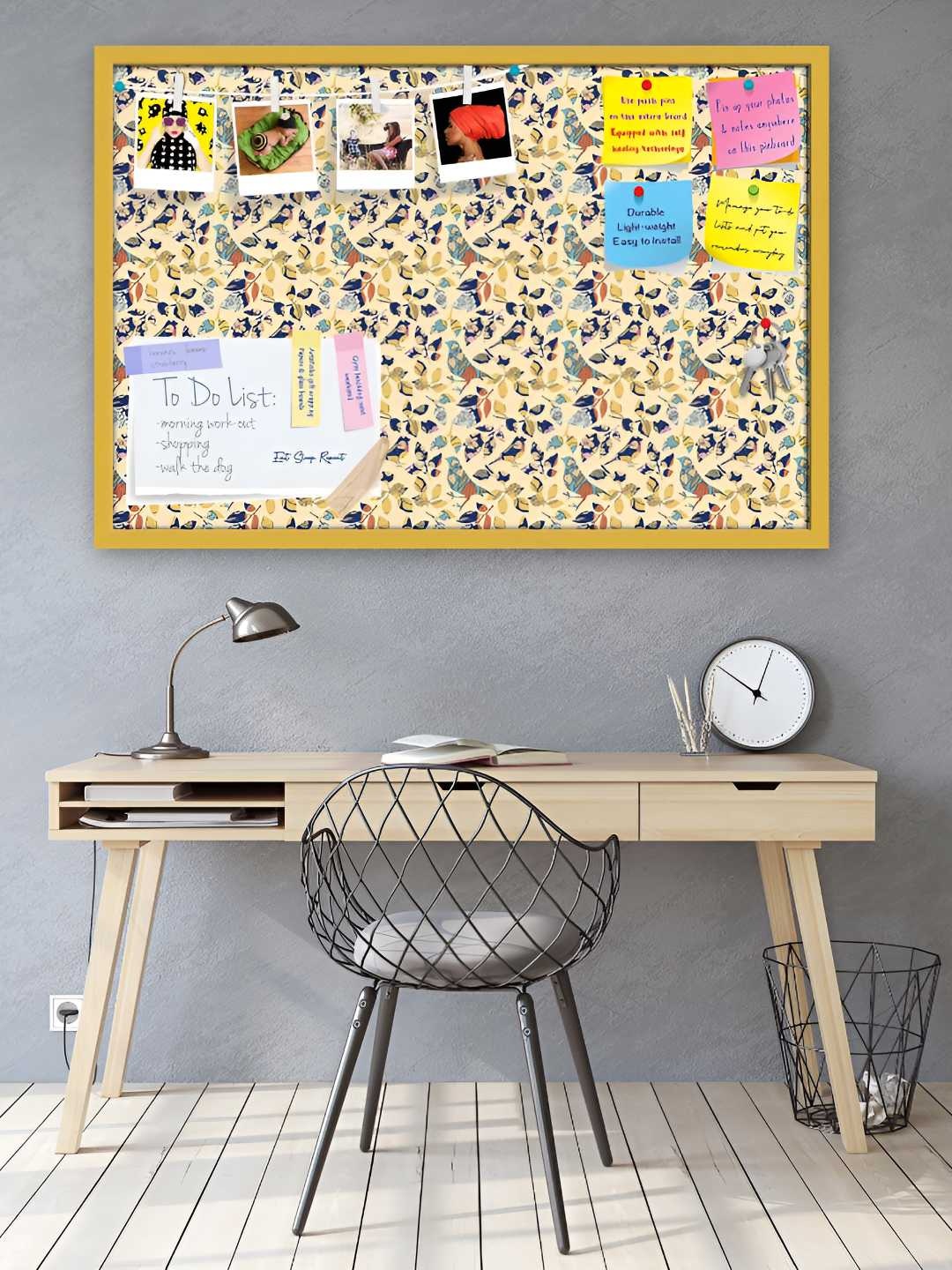 

ArtzFolio Wooden Notice Pin Board, Multi