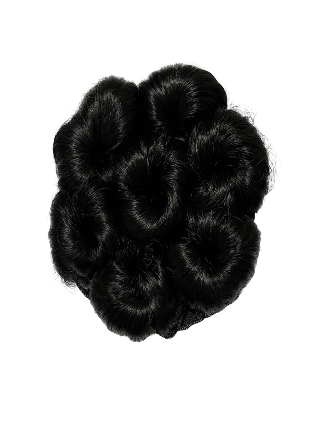 

D-Divine Clip-In Bun Synthetic Straight Hair Extension - Black