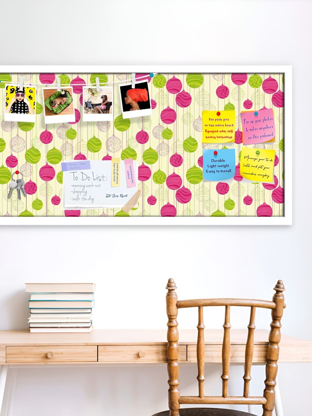 

ArtzFolio Wooden Notice Pin Board, Multi