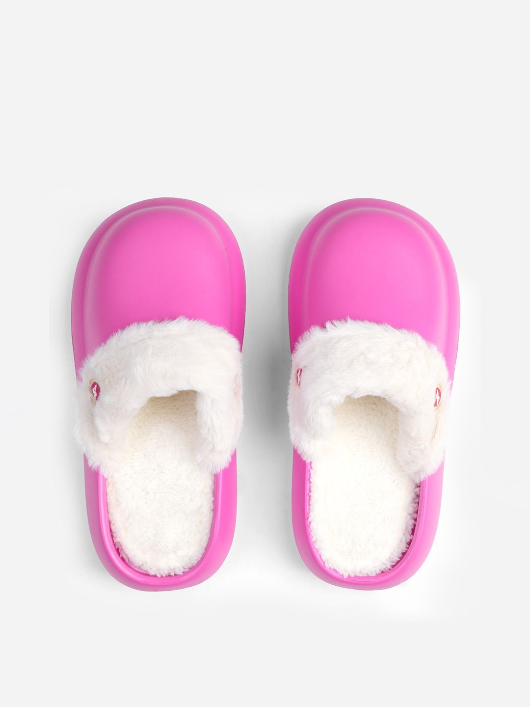 

Solethreads Women PU Room Slippers, Pink