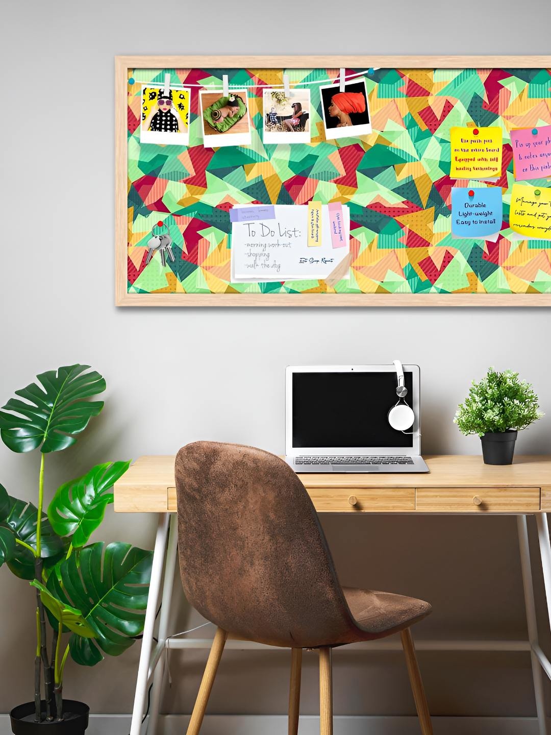 

ArtzFolio Wooden Notice Pin Board, Multi