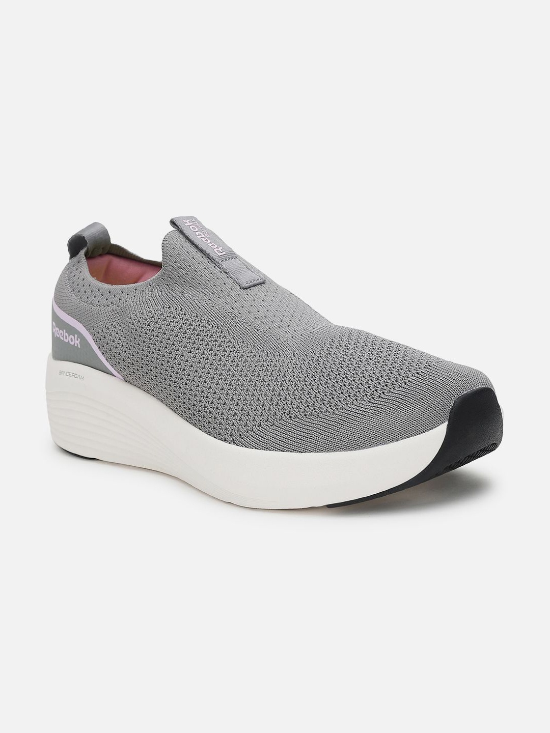 

Reebok Women Walking Slip-On Sports Shoes, Grey