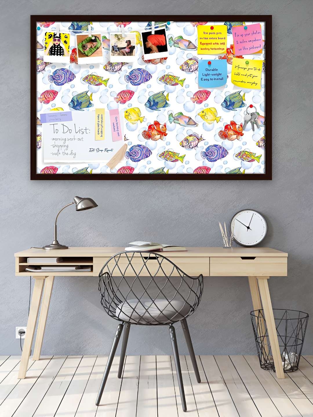 

ArtzFolio Wooden Notice Board, Multi