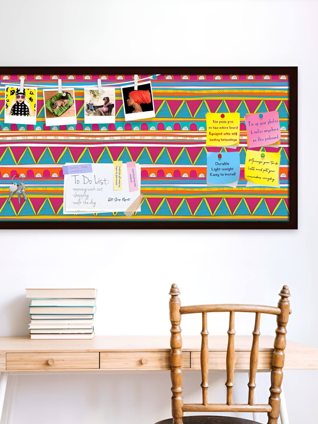 

ArtzFolio Wooden Notice Pin Board, Multi