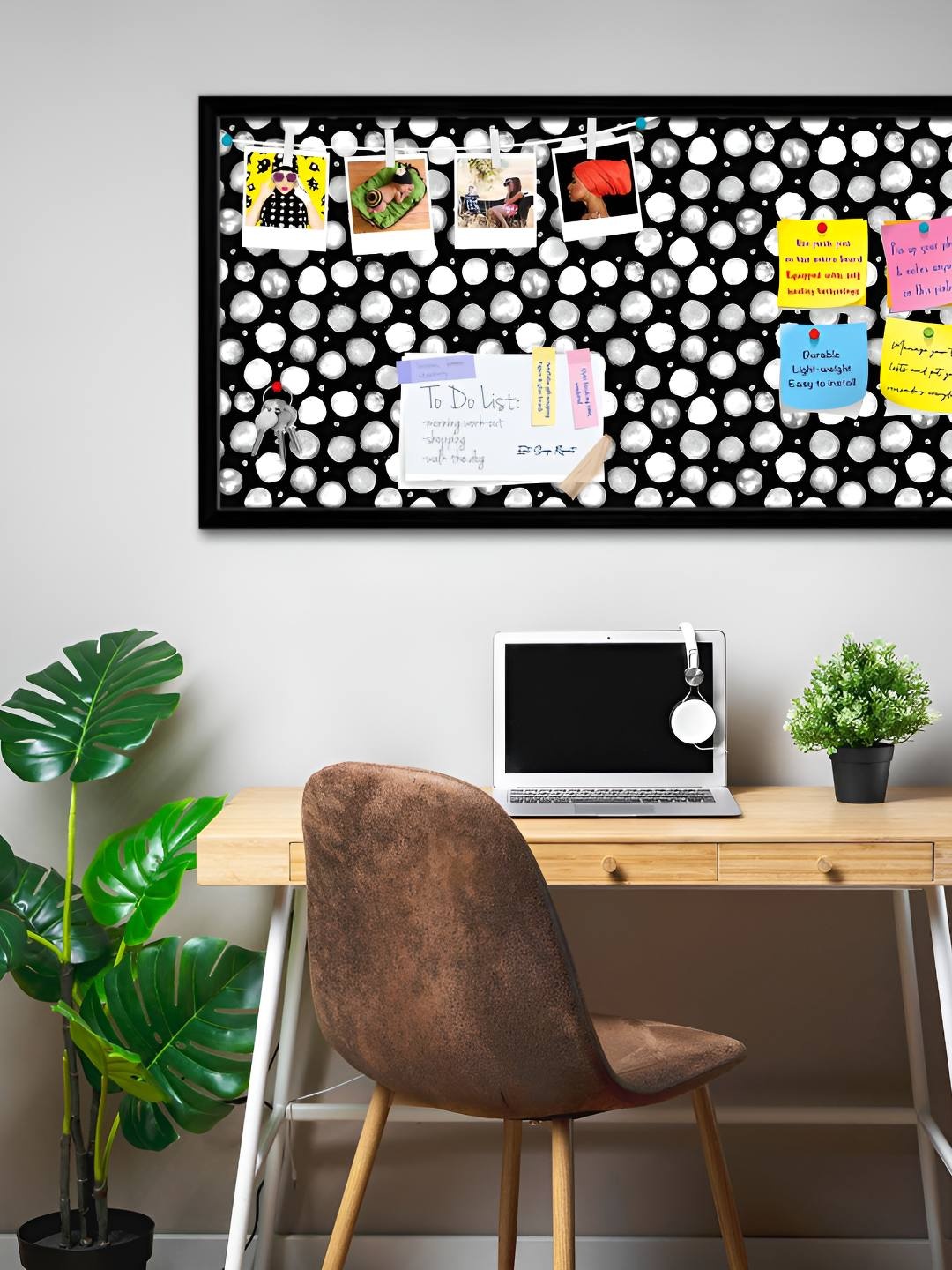 

ArtzFolio Wooden Notice Pin Board, Multi