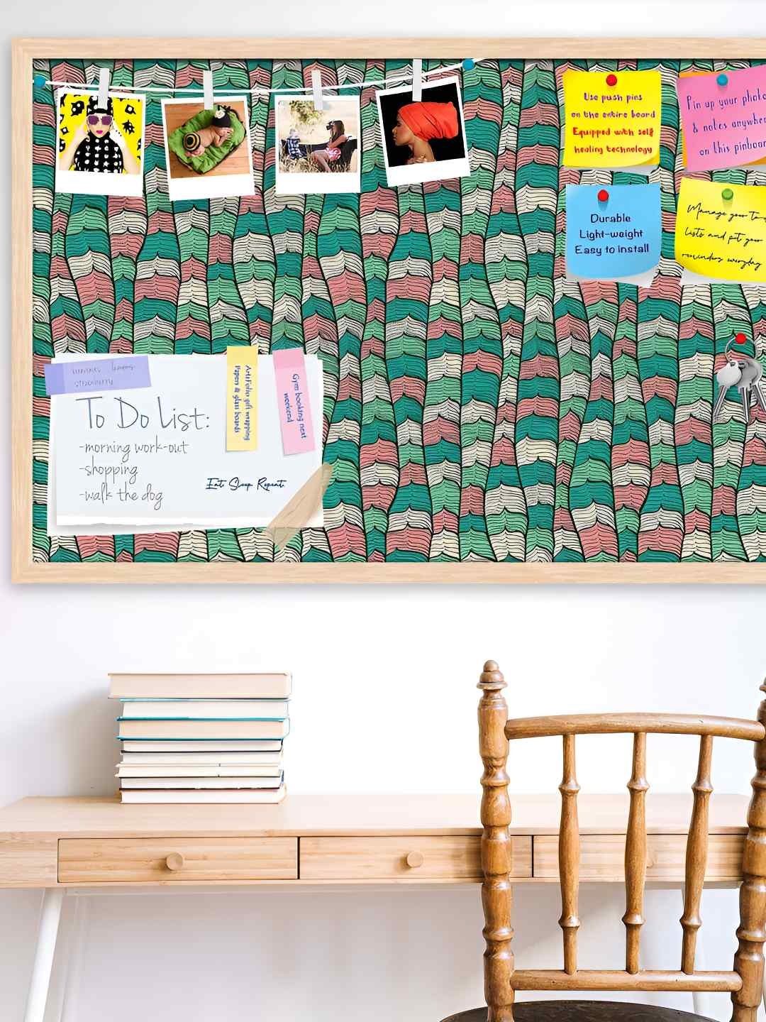 

ArtzFolio Wooden Notice Pin Board, Multi