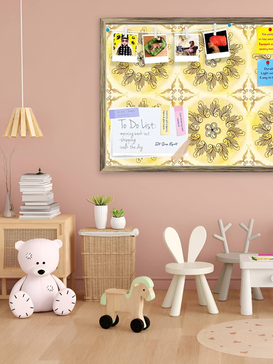 

ArtzFolio Wooden Notice Board, Multi