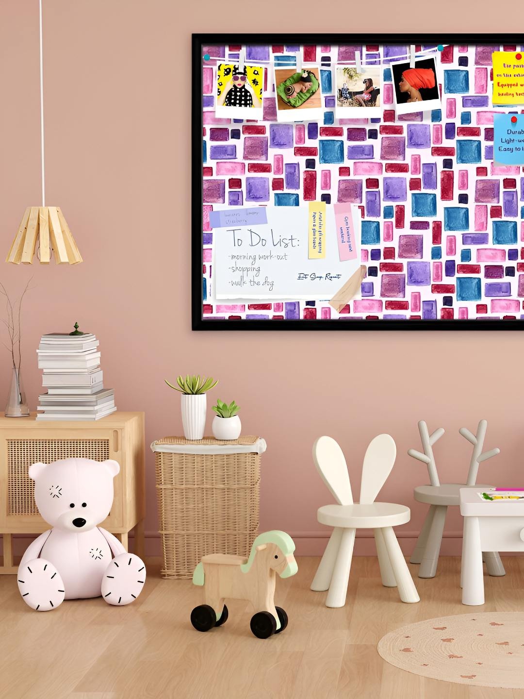 

ArtzFolio Wooden Notice Board, Multi