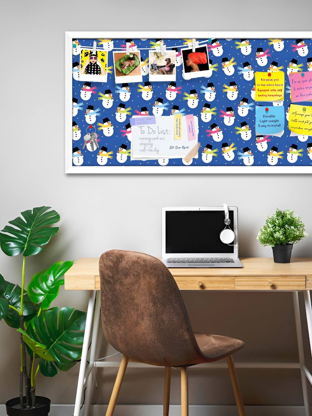 

ArtzFolio Wooden Notice Pin Board, Multi